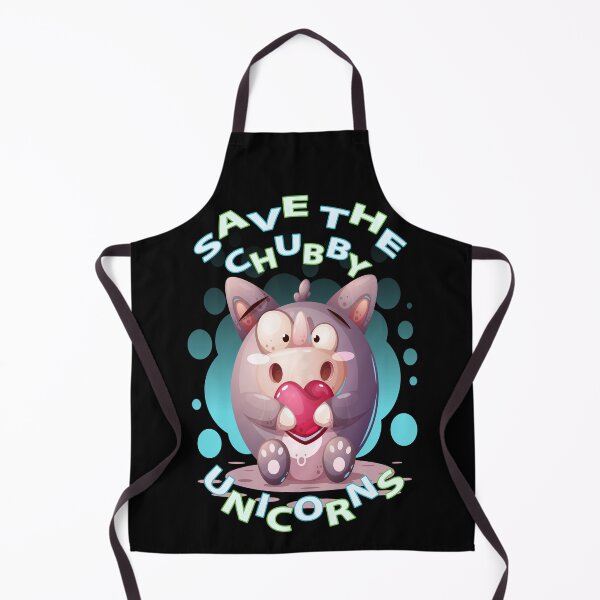 Item preview, Save the chubby unicorns t-shirt cartoon designed and sold by aventi24.