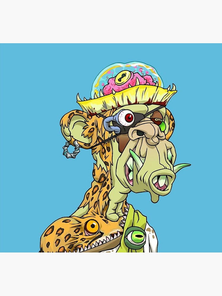 "Board Ape NFT" Poster for Sale by BATSTORY Redbubble