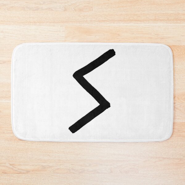 Item preview, Black Sowilo Rune - Paintbrush - Version 1 designed and sold by Diverlier.