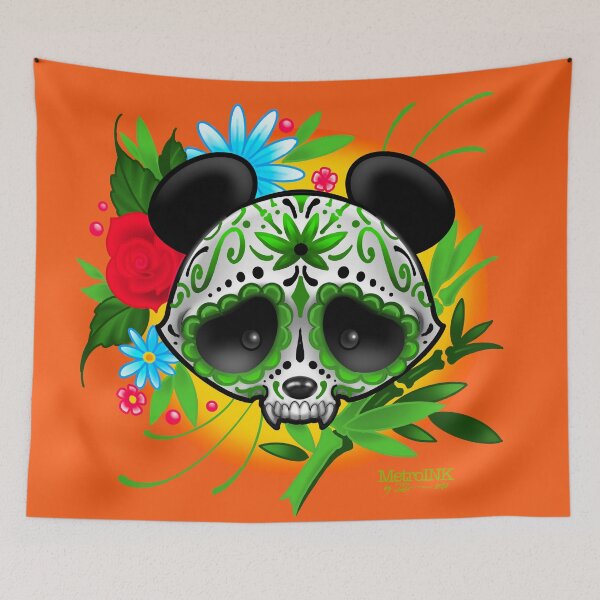 Item preview, Dia Del Muerte Panda designed and sold by MetroInk.