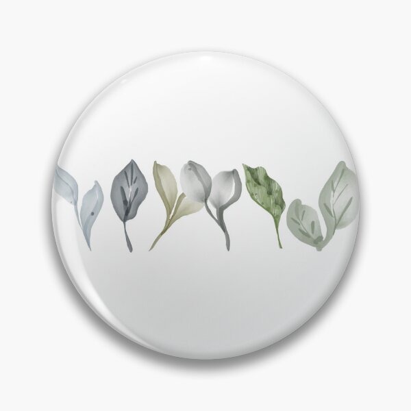 Item preview, Soft green watercolor leaves pattern designed and sold by Levated.