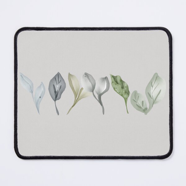 Item preview, Soft green watercolor leaves pattern designed and sold by Levated.