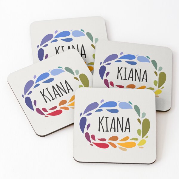 Item preview, Kiana Name Cute Colorful Gift Named Kiana designed and sold by kindxinn.