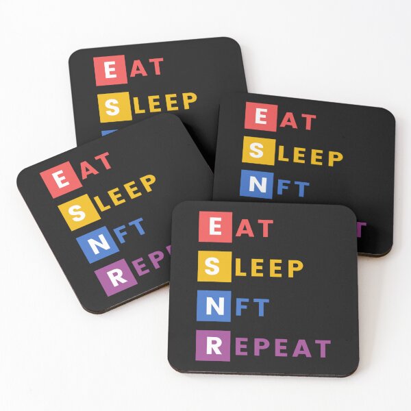 Item preview, EAT SLEEP NFT REPEAT designed and sold by ThongHongss.