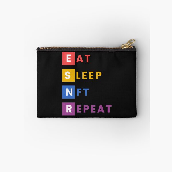 Item preview, EAT SLEEP NFT REPEAT designed and sold by ThongHongss.
