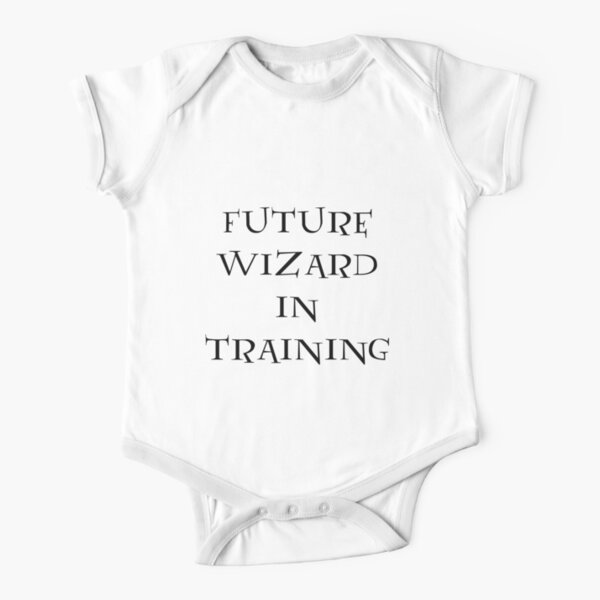 Future Wizard in Training Short Sleeve Baby One-Piece