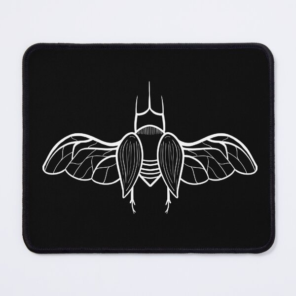 Aperçu de l'œuvre Grand scarabée aux belles ailes ouvertes. Le meilleur insecte - Noir créée et vendue par lipemo.