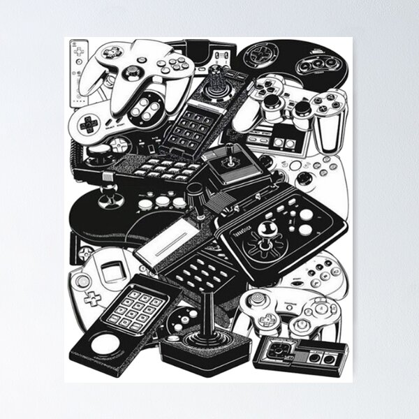 Item preview, Controller Collage  designed and sold by lakelandwholes1.