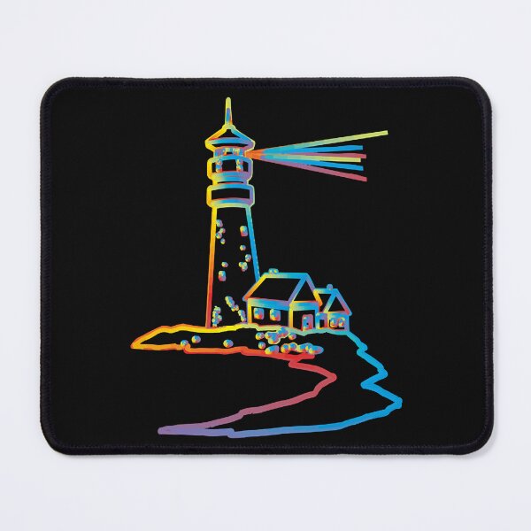 Item preview, Rainbow Colors Light House designed and sold by WaynneTevez.