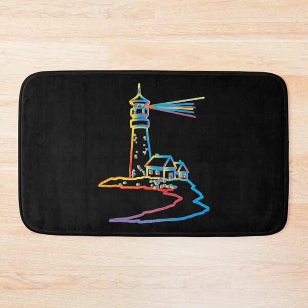 Item preview, Rainbow Colors Light House designed and sold by WaynneTevez.