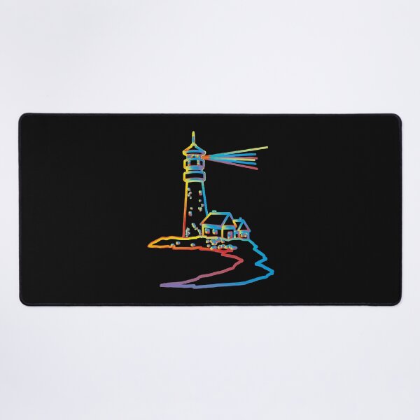 Item preview, Rainbow Colors Light House designed and sold by WaynneTevez.