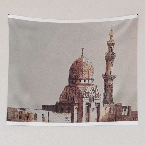 Item preview, Vintage Mosque Painting designed and sold by moslem-pride.
