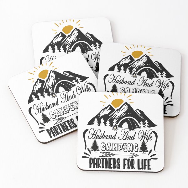 Item preview, Husband And Wife Camping Partners For Life, love designed and sold by ESAMSTORE.