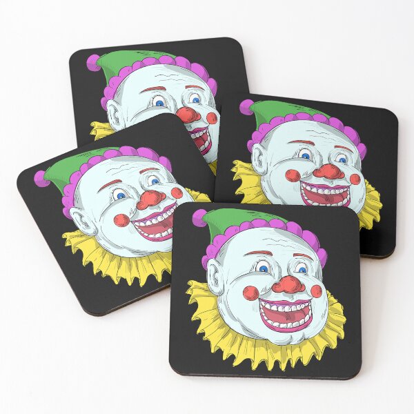 Item preview, Vintage Circus Clown Smiling Drawing designed and sold by WaynneTevez.