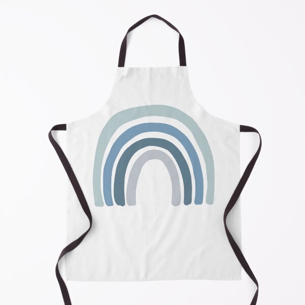 Item preview, Blue Boho Rainbow Minimalist Modern Art Simple Nature Design designed and sold by DoubleBrush.