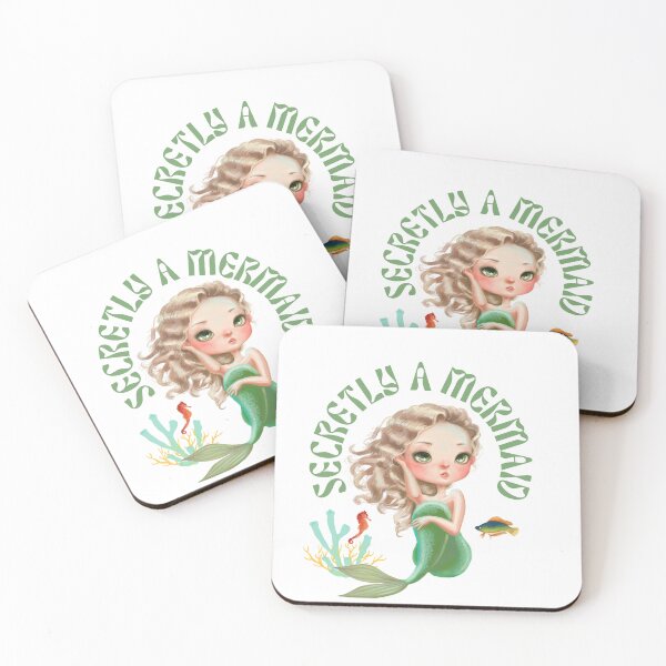 Item preview, Secretly a Mermaid designed and sold by norras.