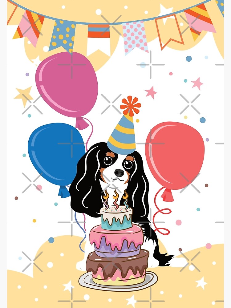 Carte De Voeux Cavalier King Charles Spaniel