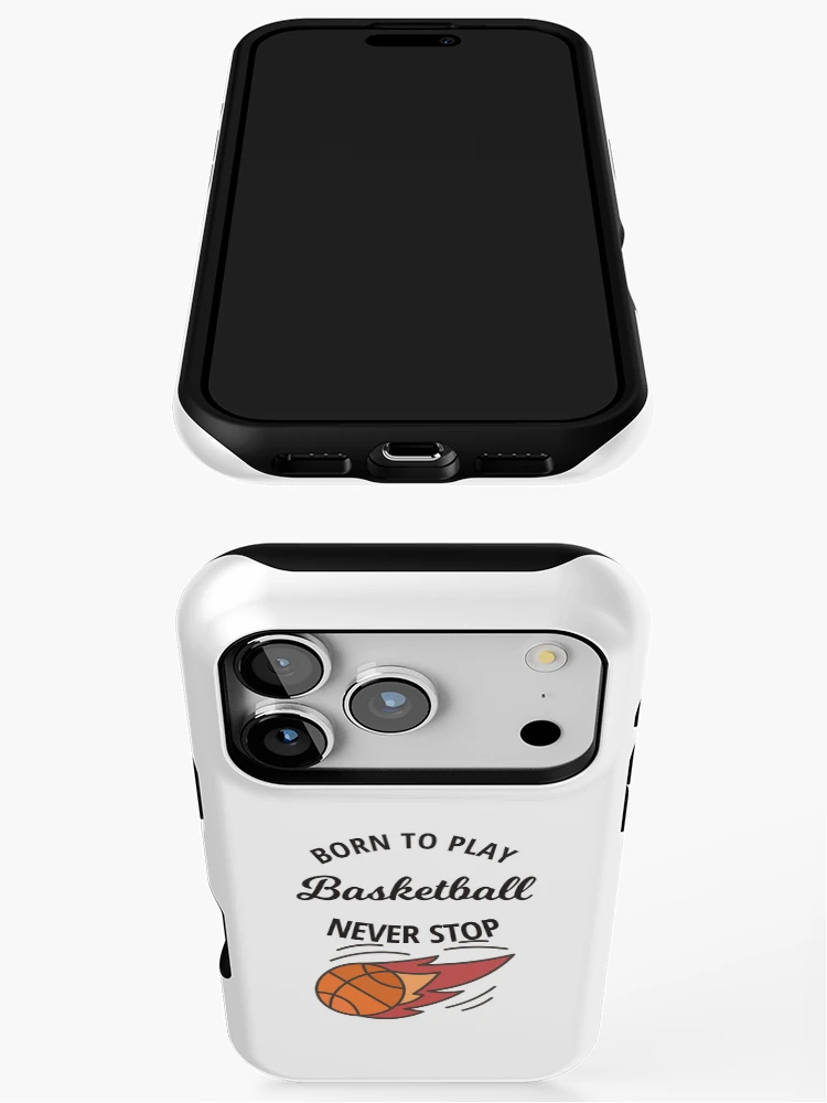 Thumbnail 3 of 4, iPhone Case, Basketball Routine designed and sold by theredsharp.