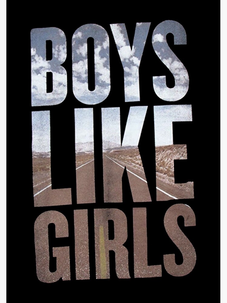 "Boys Like Girls" Poster by SkylerCloud Redbubble
