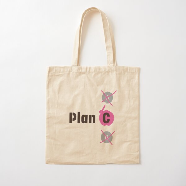Plan C Cotton Tote Bag