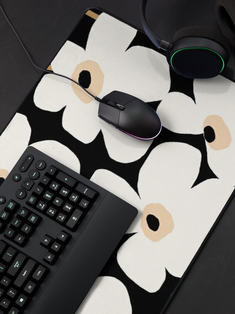 Alternate view of Lazy Daisies - night Mouse Pad