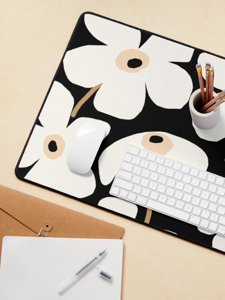 Alternate view of Lazy Daisies - night Mouse Pad
