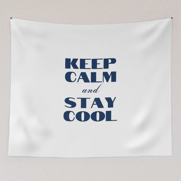 Item preview, Keep Calm and Stay Cool designed and sold by YourMinimalist-.