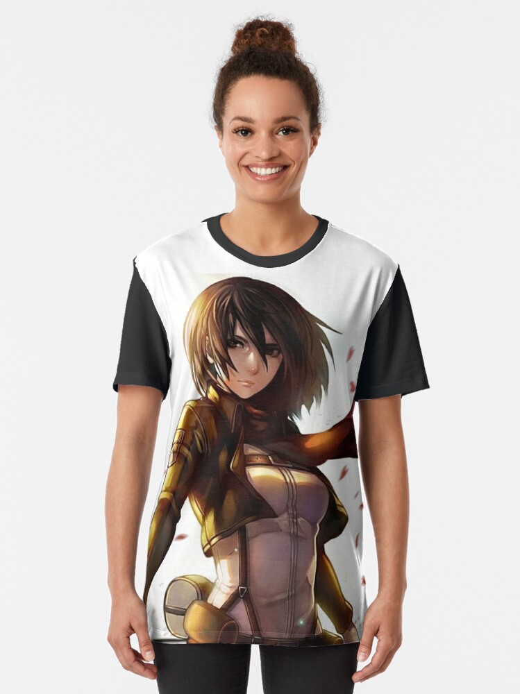 mikasa in shirt