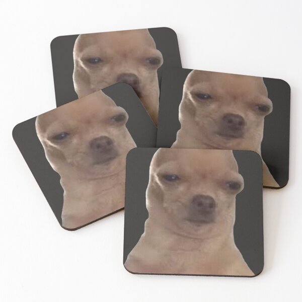Item preview, Annoyed Chihuahua Doggo Sticker designed and sold by DavidWarn.