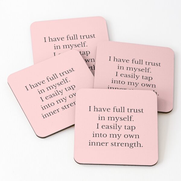 Item preview, I Have Full Trust In Myself - Affirmations designed and sold by Manifest-Life.