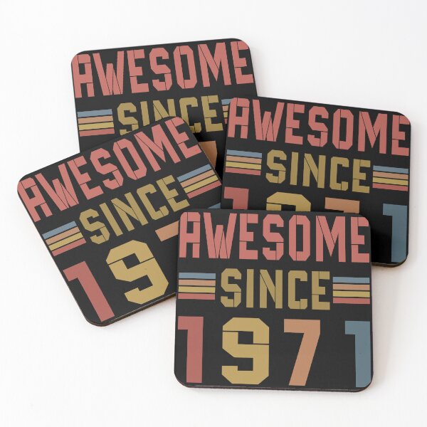 Item preview, Awesome Since 1971 Vintage - Birthday Since 1971 51th Birthday Gift 51 Years Old Vintage 1971 designed and sold by DitaNadiaStore.