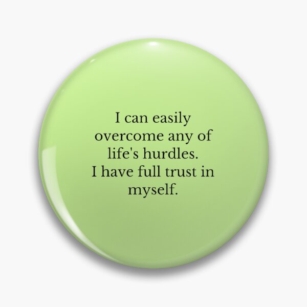 Item preview, I Have Full Trust In Myself - Affirmations designed and sold by Manifest-Life.