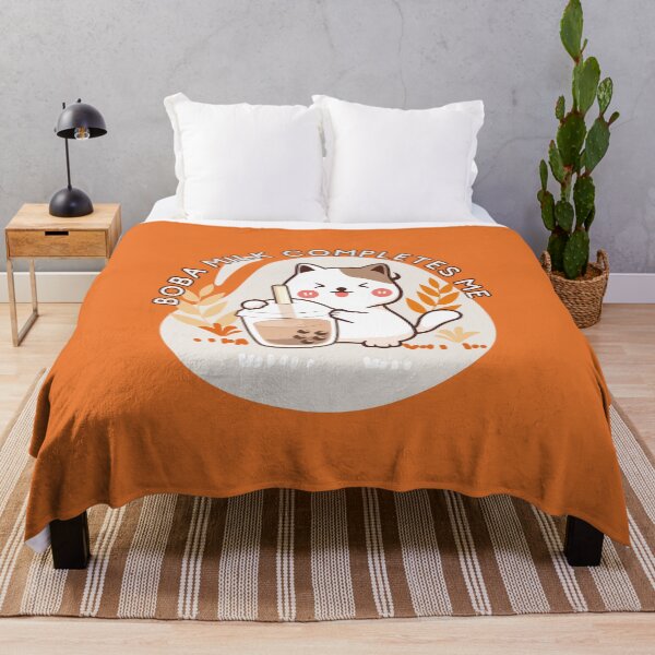 Item preview, Cat Drinking Boba Milk designed and sold by GleamingGiant.