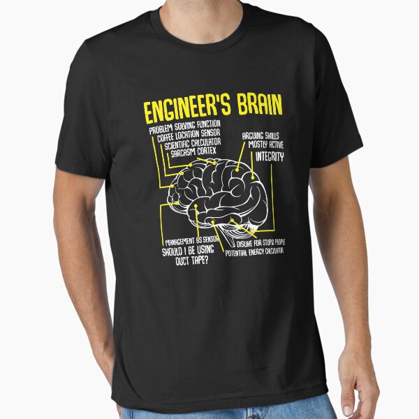 Item preview, Le cerveau des ingénieurs est un processus d'ingénierie amusant designed and sold by SanaiColton.