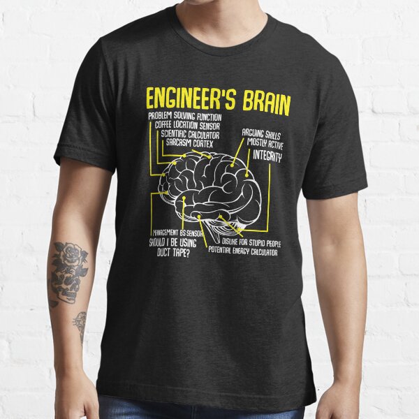 Item preview, Engineers Brain Funny Engineering Process designed and sold by SanaiColton.