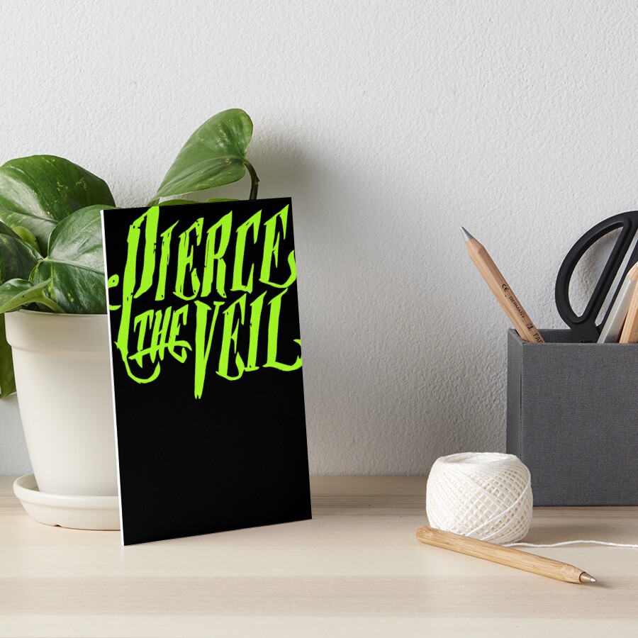 "PTV Merch Pierce The Veil Logo" Art Board Print by StanleyGarcia