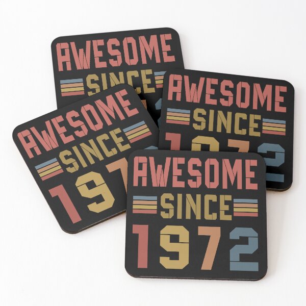 Item preview, Awesome Since 1972 Vintage - Birthday Since 1972 50th Birthday Gift 50 Years Old Vintage 1972 designed and sold by DitaNadiaStore.