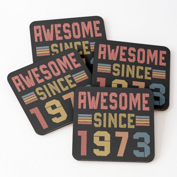 Item preview, Awesome Since 1973 Vintage - Birthday Since 1973 49th Birthday Gift 49 Years Old Vintage 1973 designed and sold by DitaNadiaStore.