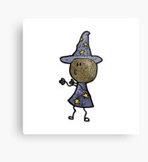 cartoon wizard Metal Print