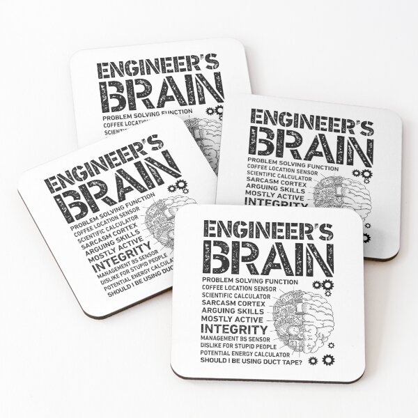 Item preview, Engineer's Brain Funny Process Engineer Men Engineering Gift designed and sold by SanaiColton.
