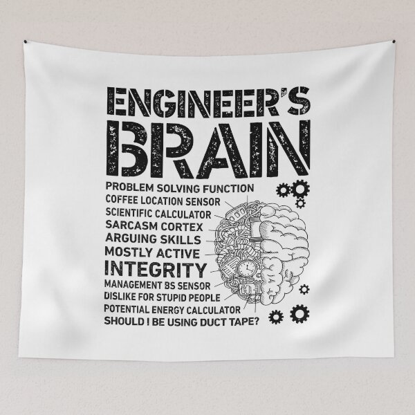 Item preview, Engineer's Brain Funny Process Engineer Men Engineering Gift designed and sold by SanaiColton.