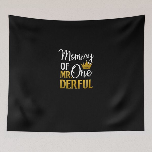 Item preview, Mommy Of Mr Onederful 1st Birthday Mother's Day First Mom designed and sold by DecarloCharact.