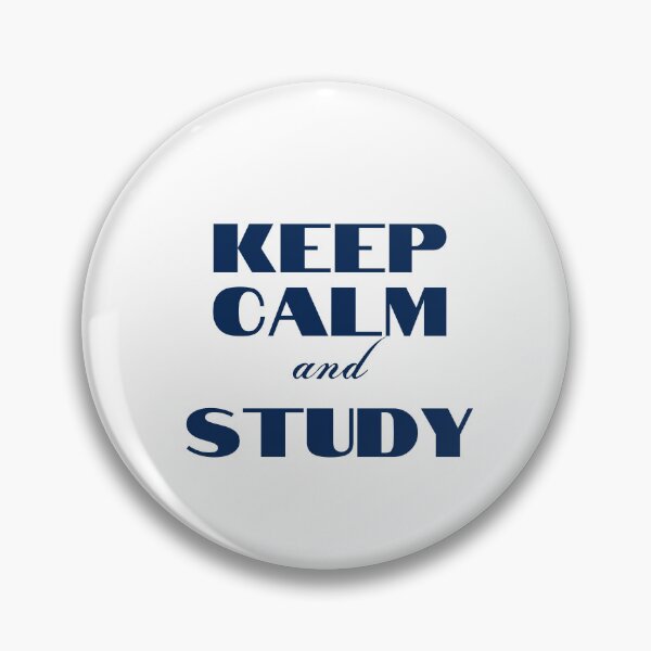 Item preview, Keep Calm and Study designed and sold by YourMinimalist-.