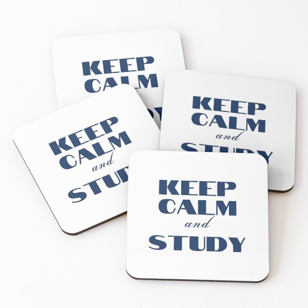 Item preview, Keep Calm and Study designed and sold by YourMinimalist-.