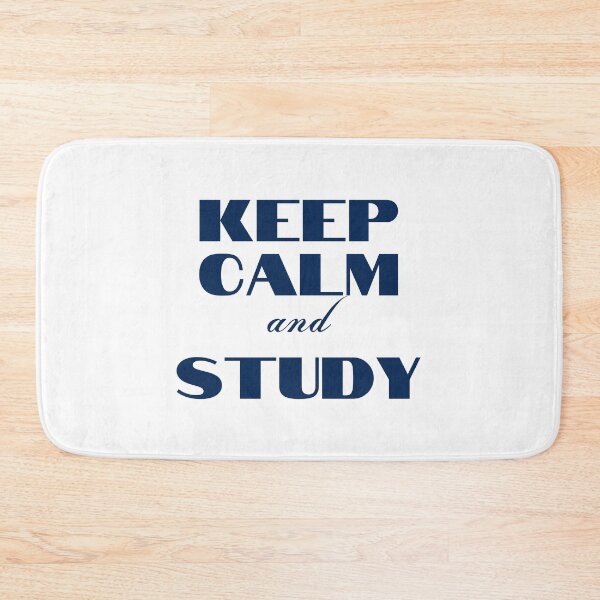 Item preview, Keep Calm and Study designed and sold by YourMinimalist-.