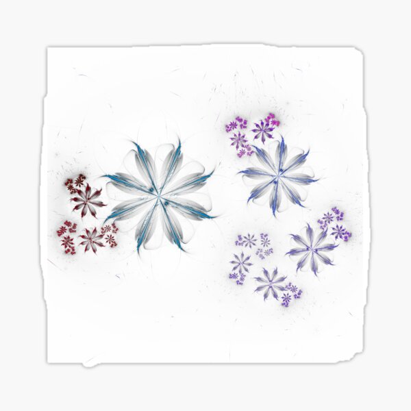 Fractal 059 Sticker