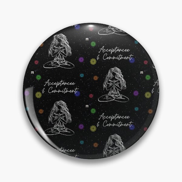 Item preview, Acceptance & Commitment~ Meditatimg Star Woman designed and sold by ForscarlettPub.