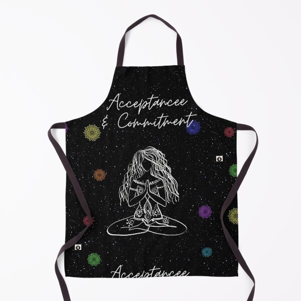 Item preview, Acceptance & Commitment~ Meditatimg Star Woman designed and sold by ForscarlettPub.