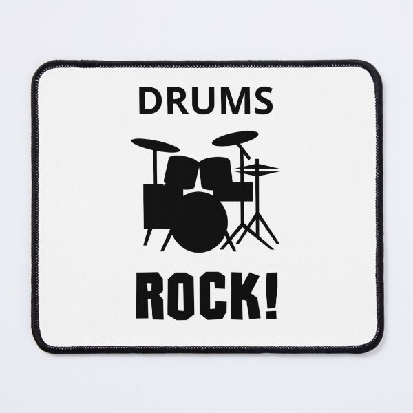 Item preview, Drums ROCK! designed and sold by Fun-N-Cool-Tees.