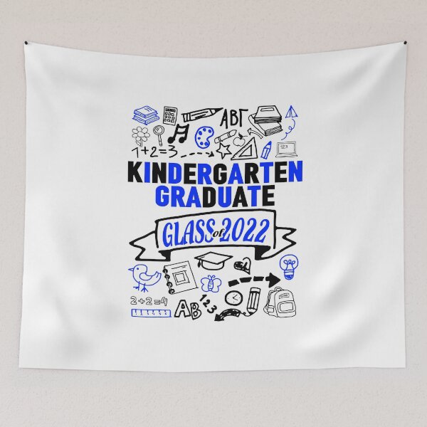 Item preview, KINDERGARTEN GRADUATE designed and sold by MGRAPHICDESIGN.